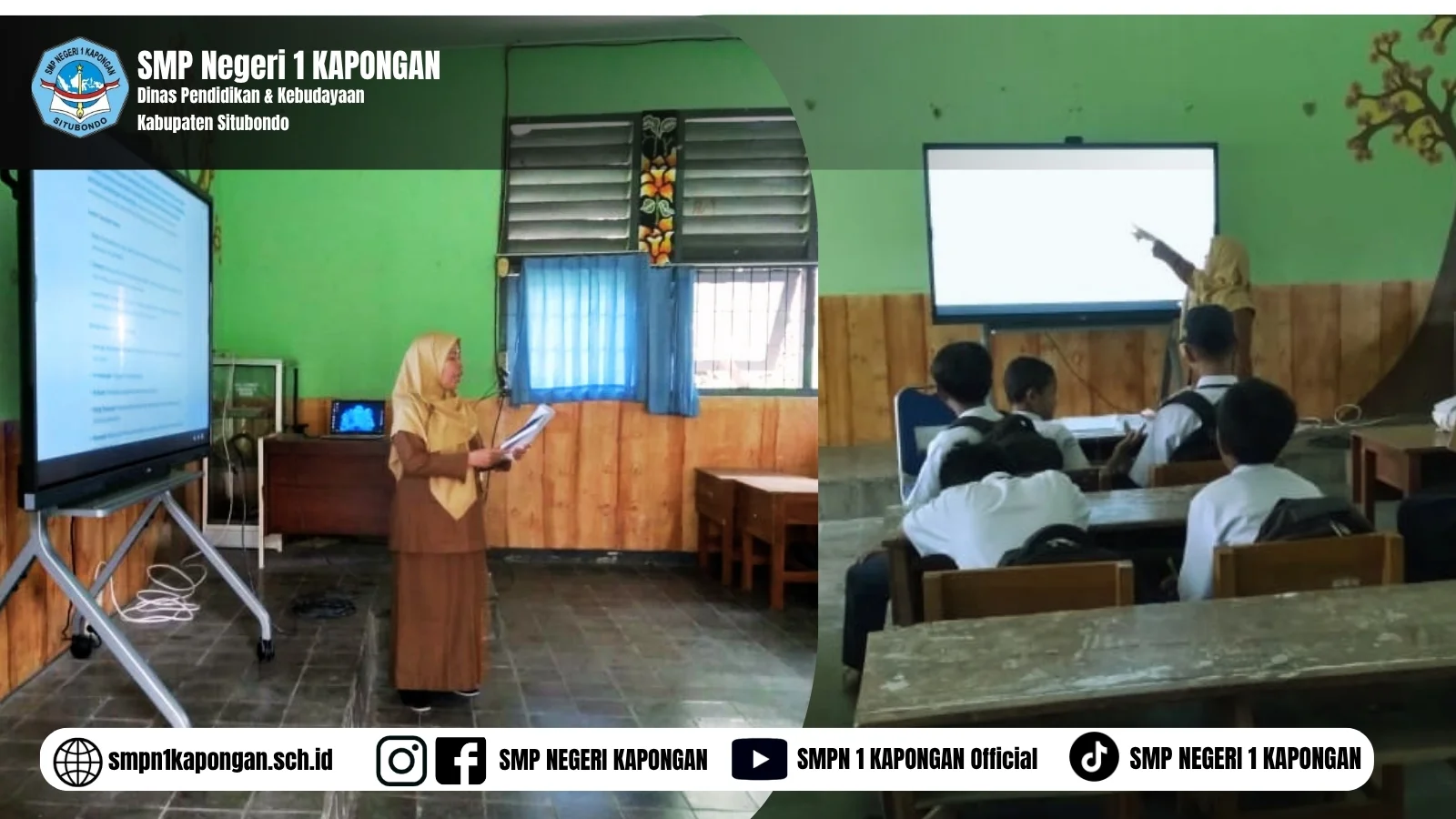 Ruang Moving Class / Papan Interaktif Digital