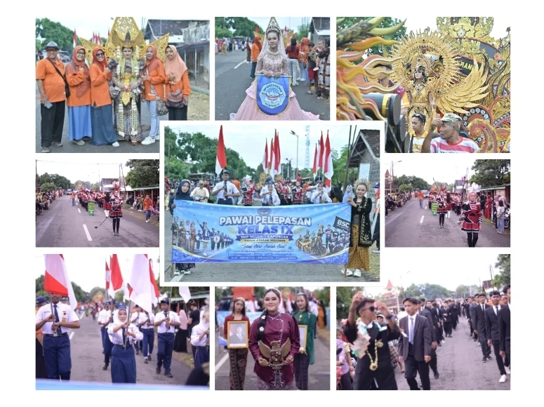 Pawai Pelepasan Murid Kelas 9 Tahun Ajaran 2025 / 2026