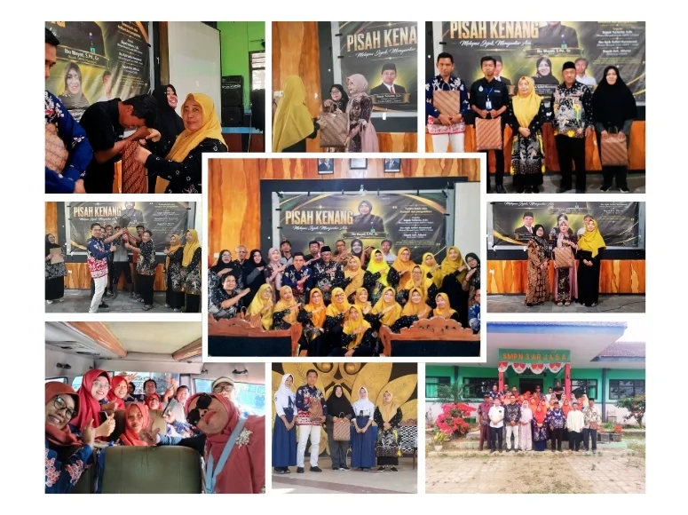 Pisah Kenang Bapak Yulianto, S.Or, Ibu Apik Safitri Kurniawati, S.Pd dan Mas Faris
