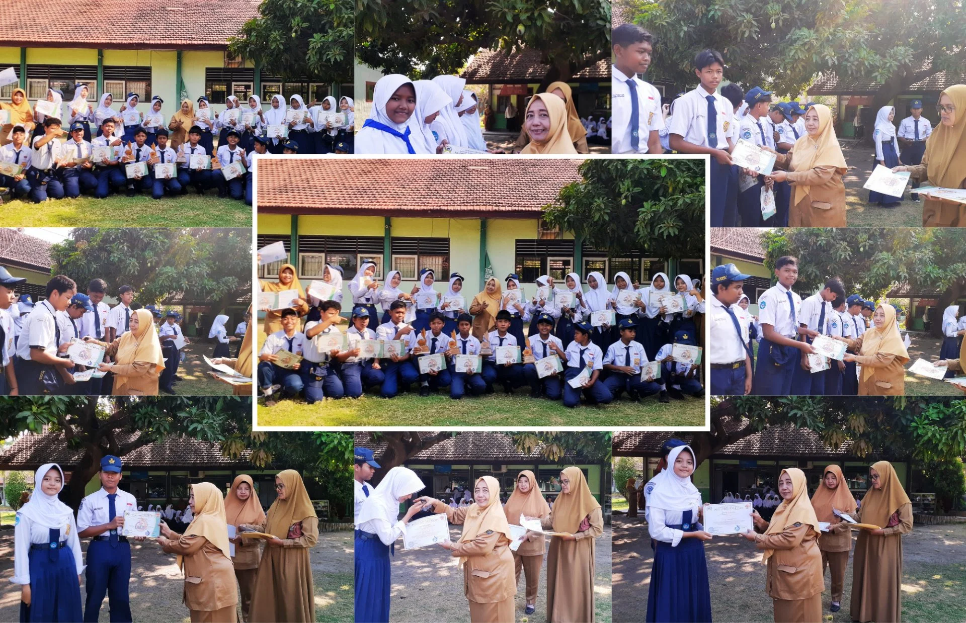 Apresiasi Kepada Juara Lomba Pramuka Tingkat Penggalang Dalam Rangka HUT TNI Ke - 81 SeKabupaten Situbondo