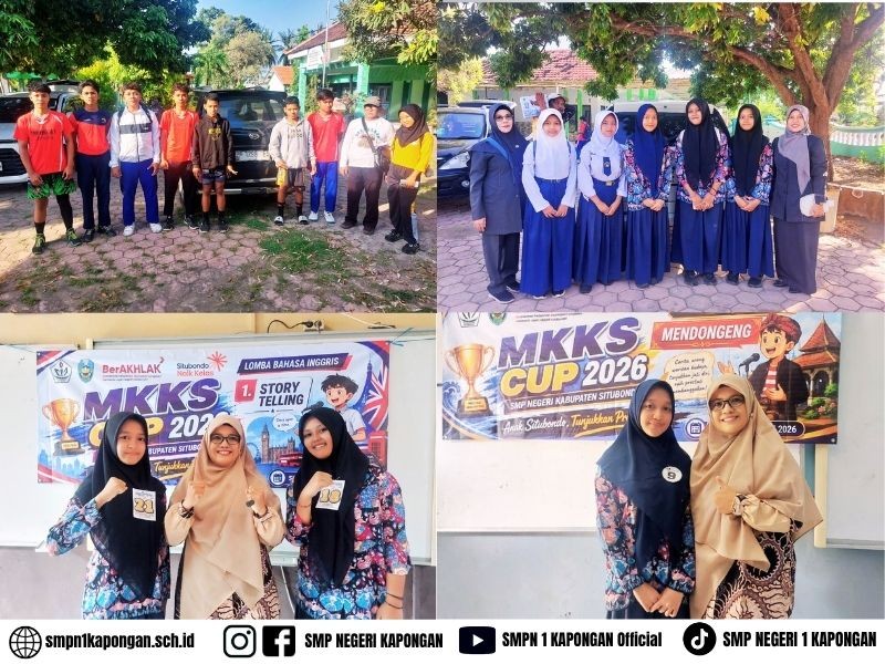 SMPN 1 Kapongan Ikuti MKKS Cup 2026 Siswa Tampil di Berbagai Cabang Lomba