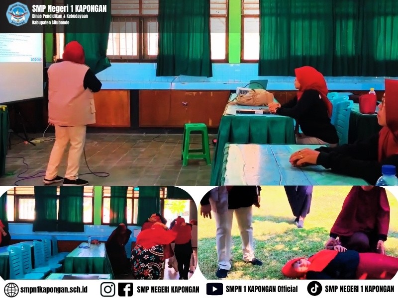 Pengimbasan SPAB di SMPN 1 Kapongan  Semua Guru dan Staf TU Dibekali Kesiapsiagaan Bencana