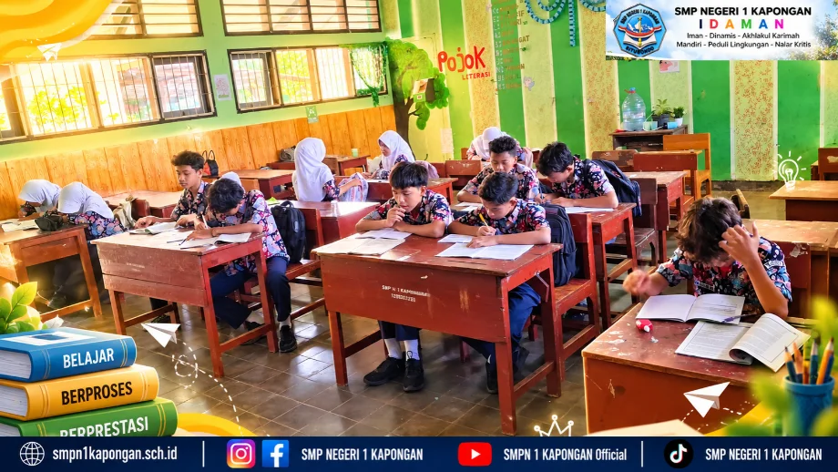 📚 SMP NEGERI 1 KAPONGAN LAKSANAKAN ASESMEN SUMATIF TENGAH SEMESTER GANJIL TAHUN PELAJARAN 2026/2027